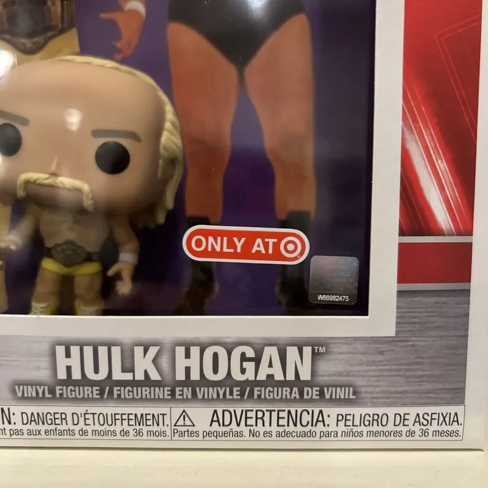 Funko Pop! Slam Cover with Case: WWE - Hulk Hogan - Target (Exclusive) #4 - READ